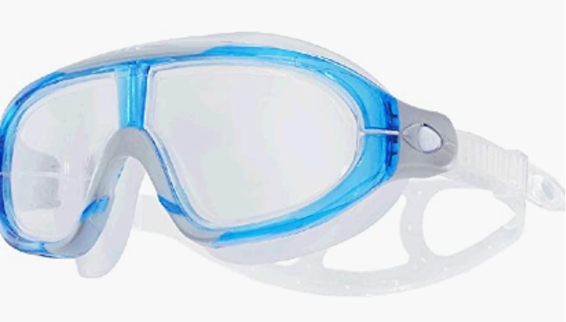 TYR Orion Swim Mask - Clear/Blue-1